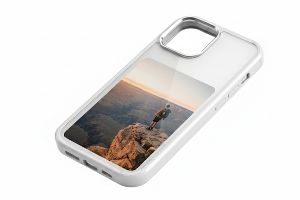 Phone case with transparent background